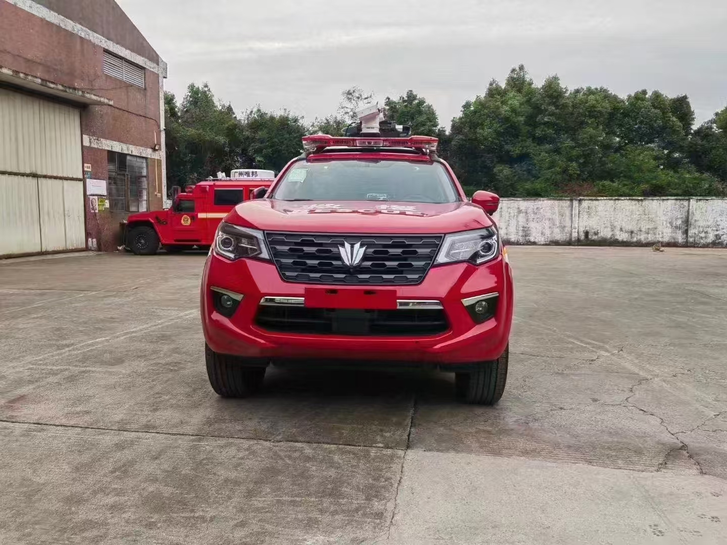 Pick-up 4*4 camion dei pompieri