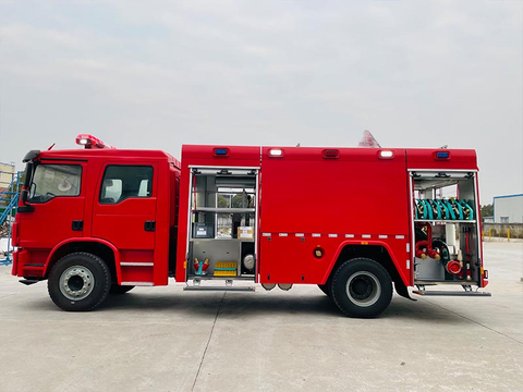 ماشین آتش نشانی فوم SHACMAN L3000