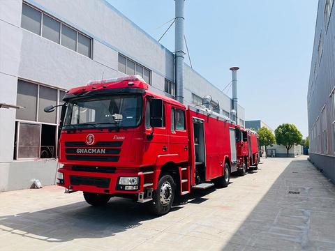 ماشین آتش نشانی فوم SHACMAN F3000 12000L