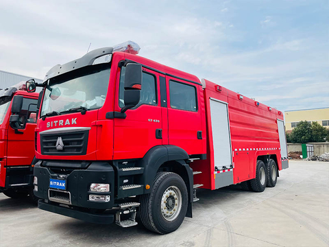 ماشین آتش نشانی فوم SINOTRUCK SITRAK 18000L