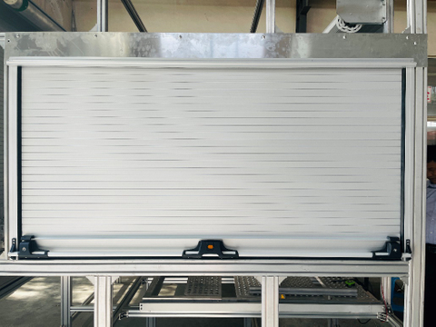 Aluminium Rollerus Shutter fores enim ignis salsissimus vir vivens